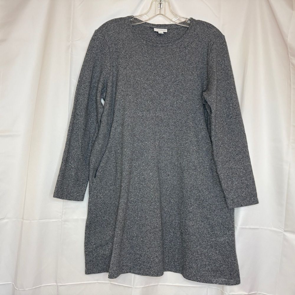 Pure Jill Gray Sweater Dress M - Picture 2 of 6